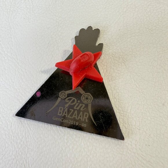 GenCon 2019 Pin Bazaar Enamel Pin With Vibrant Sci-Fi Design & Rubber Backing - Picture 5 of 7